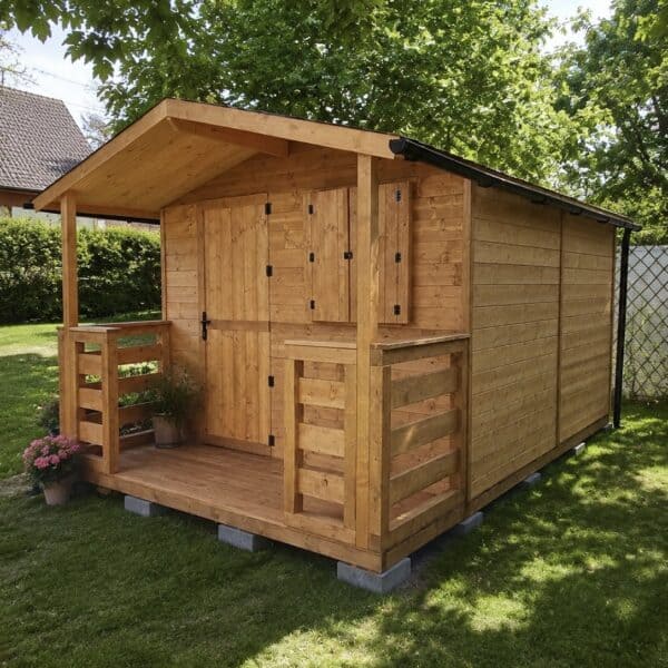 Záhradný domček VOLOVEC 3x4,5m – Obrázok 2